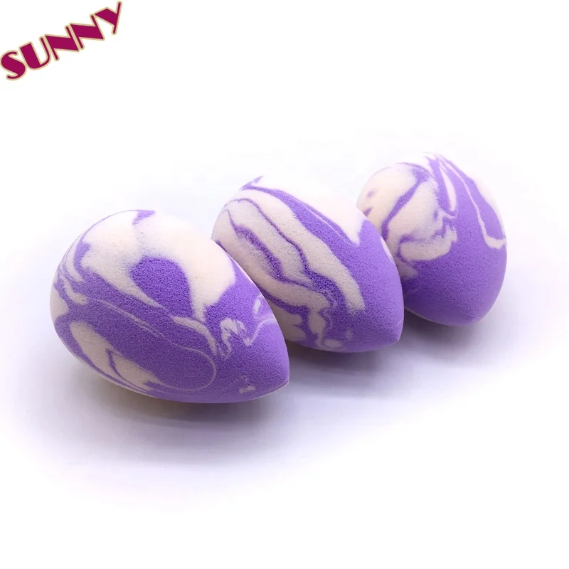 Beauty Tools Marble Color Teardrop Sponge Beauty Accessories Non Latex Makeup Sponge