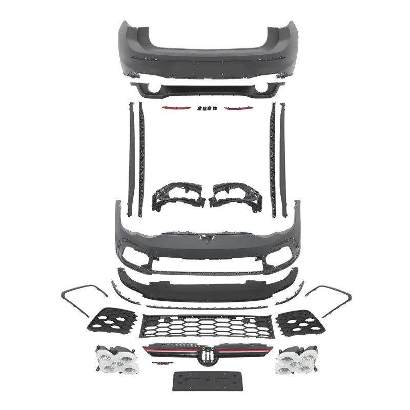 Suitable for Golf 8, Low-height Upgrade Modification GTI Version Full-body Bumper