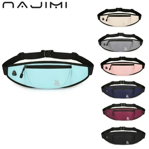 Custom Logo Fashion Wholesale Waterproof Unisex Colorful Nylon Running Outdoor Gym Sport Fanny Pack Crossbody
