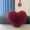 Wine red heart shape