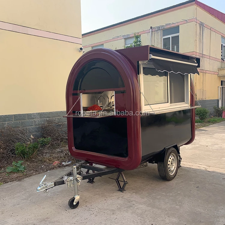 Outdoor Snack Trailer Street Ice Cream Business Flower Shop Mobile Sale -  China Mobile Food Cart, Flower Mobile Trailer