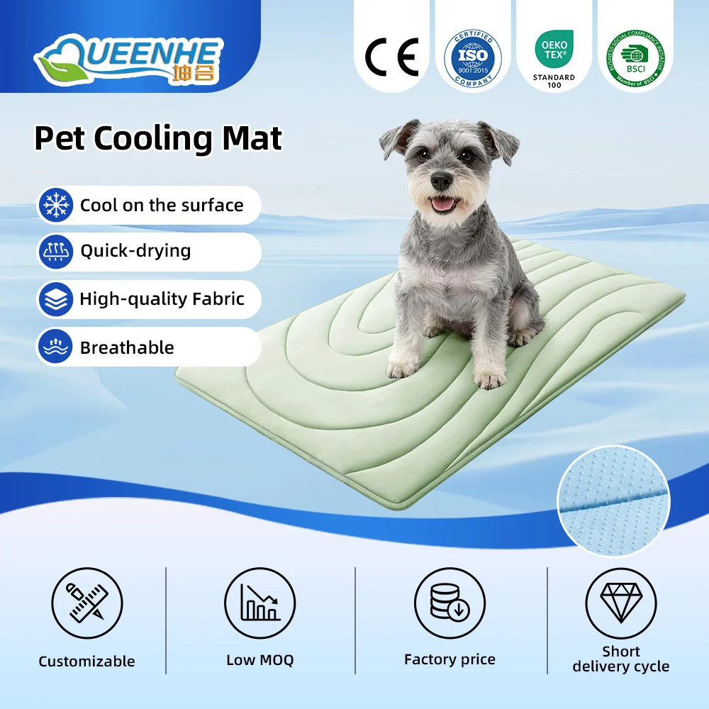 Pet Cooling Mat Cartoon Solid Design Summer Use for Dogs & Cats - product detail 8