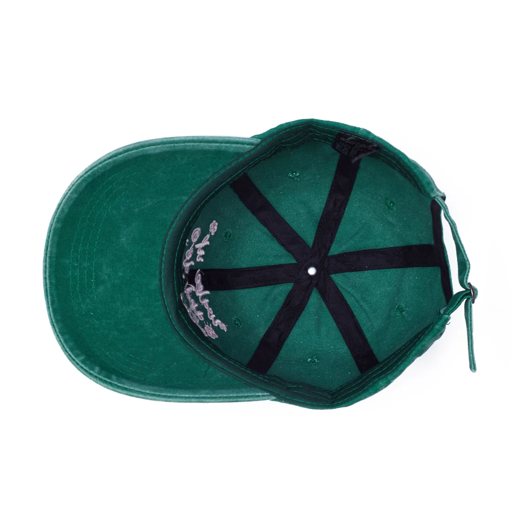 Wholesale Custom 5 Panel Green Underbrim Acrylic Dad Hat,Mens Sports