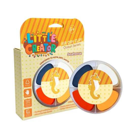 工場直供給エアドライマジッククレイ（子供向け）—無毒・アンダーウォーターワールドテーマのDIYクラフトセット。創造的なプレイドウギフト用品