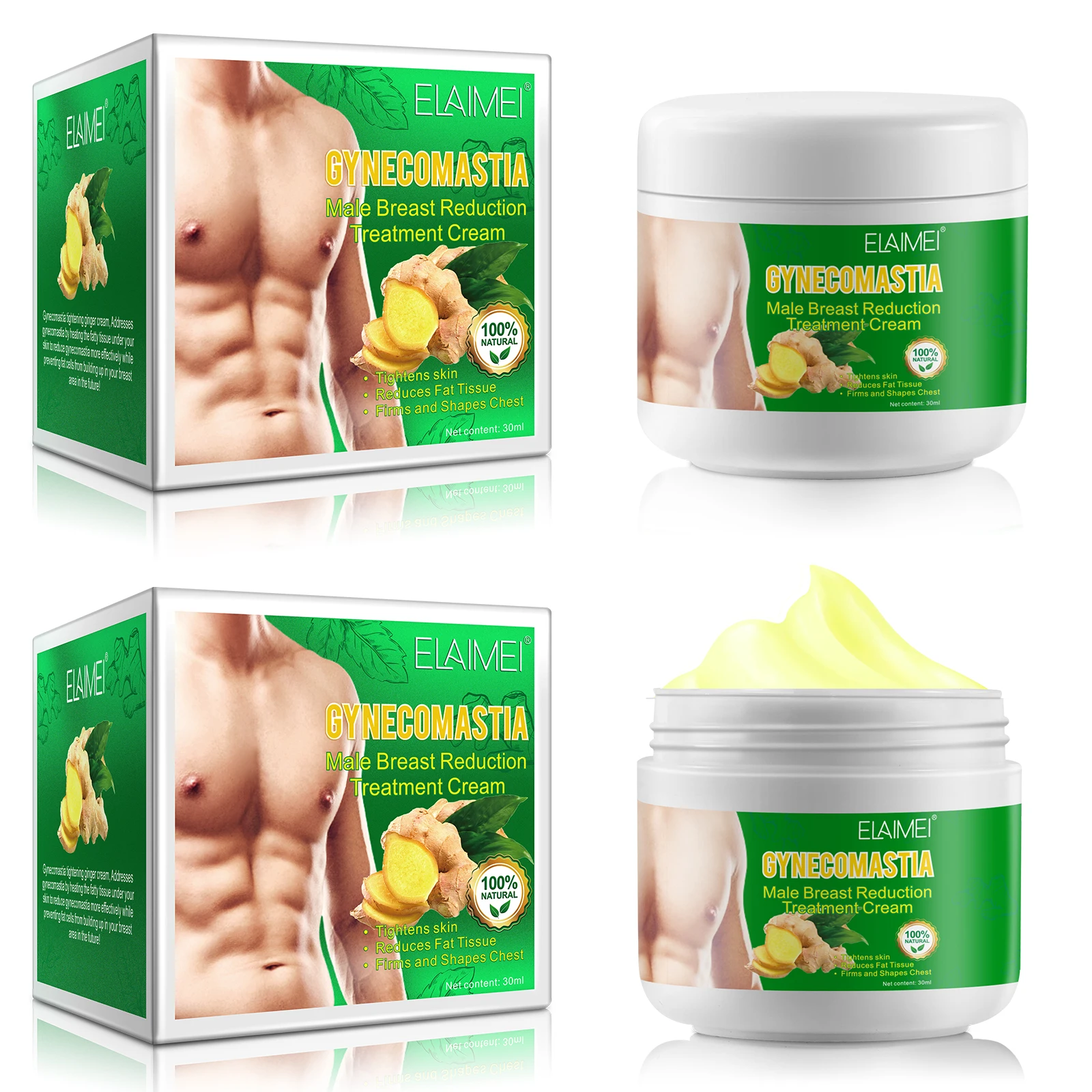 Amazon горячая Распродажа ELAIMEI без побочных эффектов 2 минуты крем для похудения живота