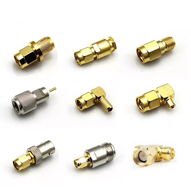 TNC/SMA BNC/N/7/16/Mini Din 4.3-10 Female Male F/RCA/UHF/EIA/FME/QMA/7/16 DINConnector 75 Ohm Plug Connectors RF Coaxial Adapter supplier