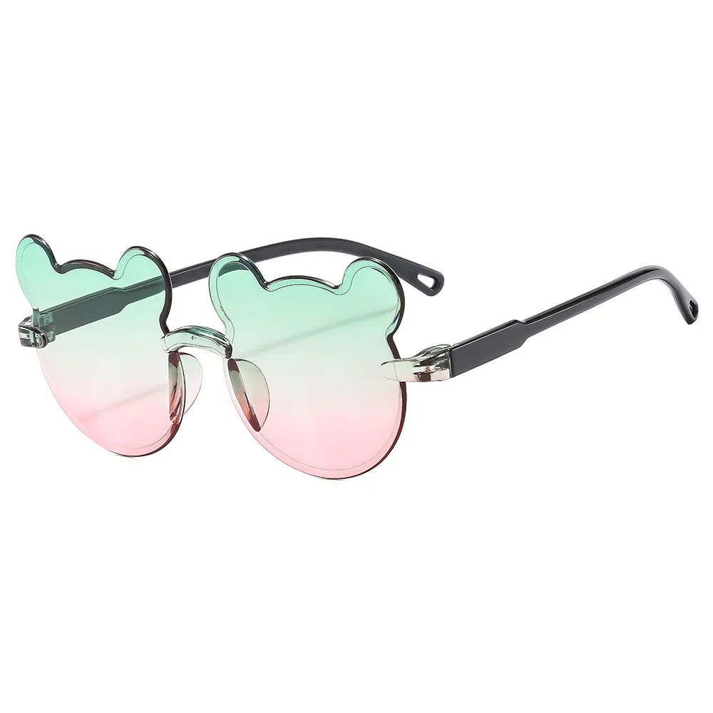 2025 New Children's Cartoon Bear Men and Women Kids Sunglasses Personalized  tide Fashion Sunglasses