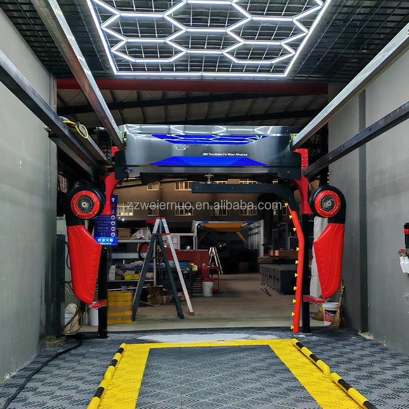 Double Arms 360 Touchless Full-automatic Chassis Washing Portal Car Wash Machine with Coin Function