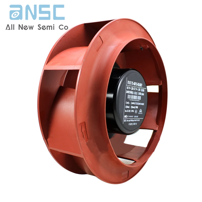 Original Centrifugal fan R1G175-AB15-65/A01 48V 0.85A 175mm 34/25W 3100RPM Heat dissipation centrifugal fan