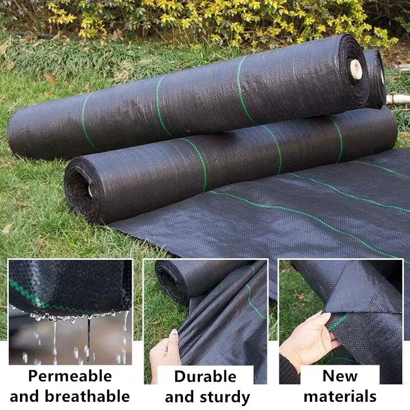 Woven Cloth Geotextile Fabric Pp Weed Barrier Anti Grass Weed Control ...