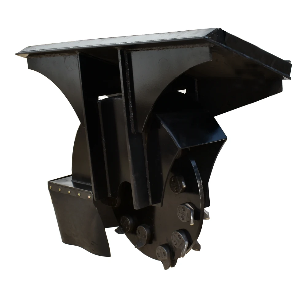 Front End Mini Tracked Wheel Skid Steer Loader Attachments Grader/Mulcher/Stump Grinder/Flail Mower/Snow Sweeper