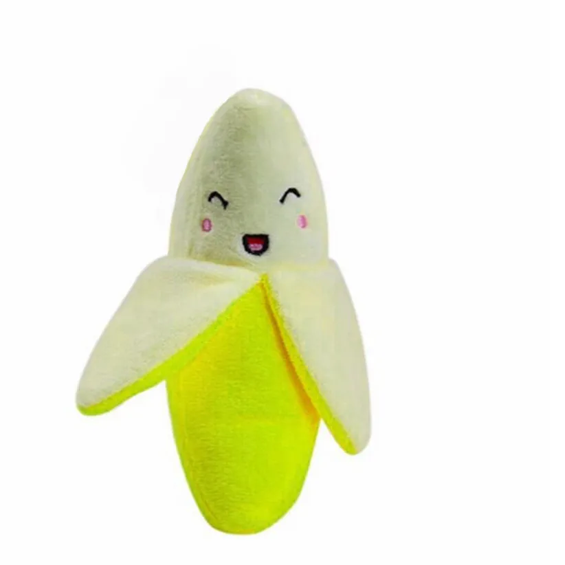 stuffed banana dog toy