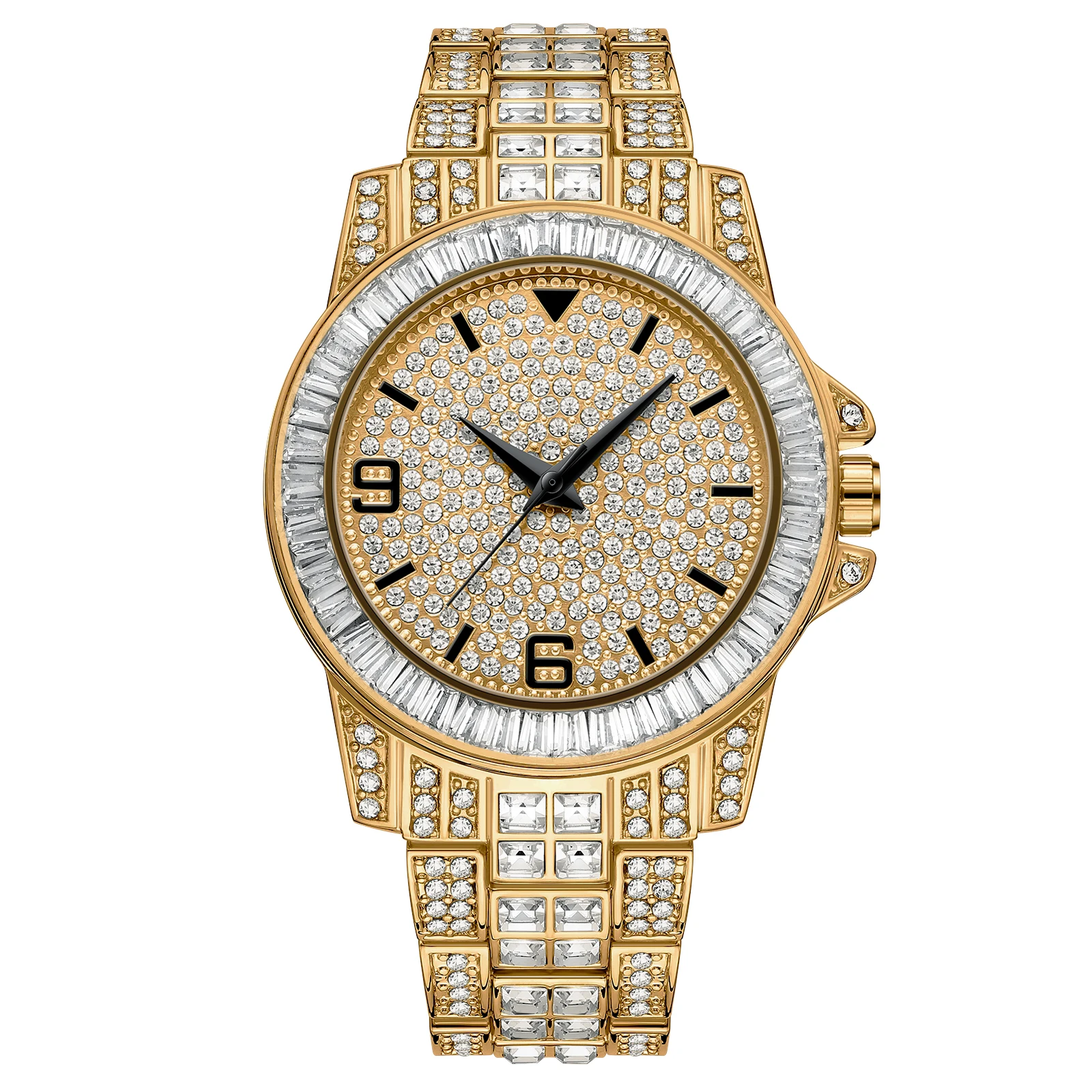 Bling Watches for Ladies Luxury Diamond Jewelry Timepieces