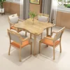 Plum blossom square table 800*800*760mm