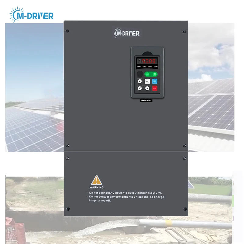 4kw Solar Pump Controller Single Phase 220v Solar Water Pumping Inverter for Farm