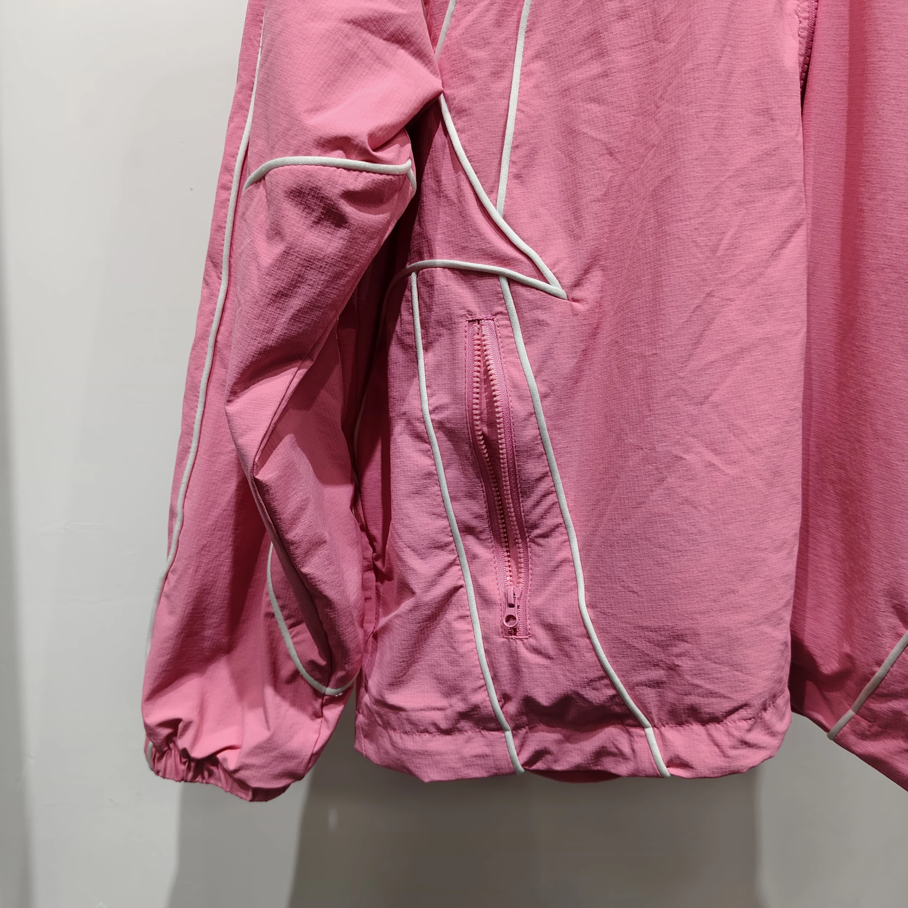 Men Zip up Waterproof Multi Pocket Casual Hiking Outdoor Sports Windbreaker Jacket gallery 4