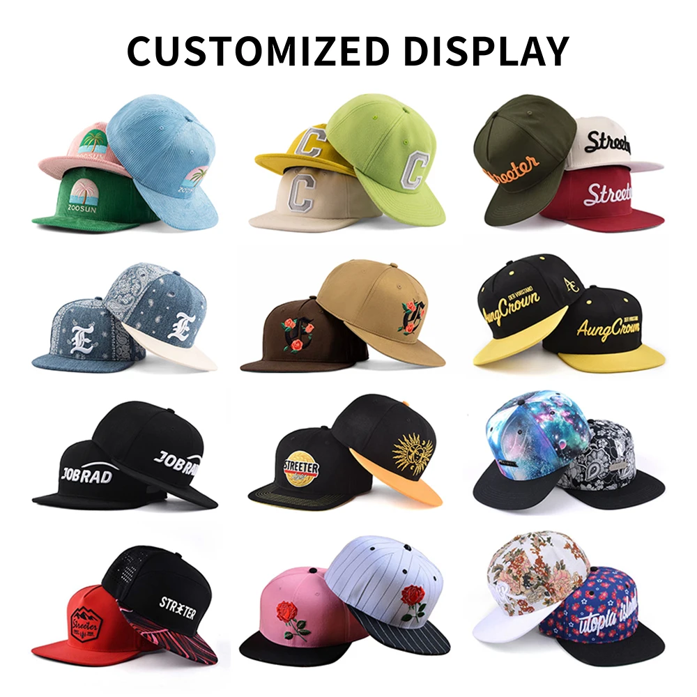 Shop Our Sample Wholesale Snapback Cap Custom Fitted Hats