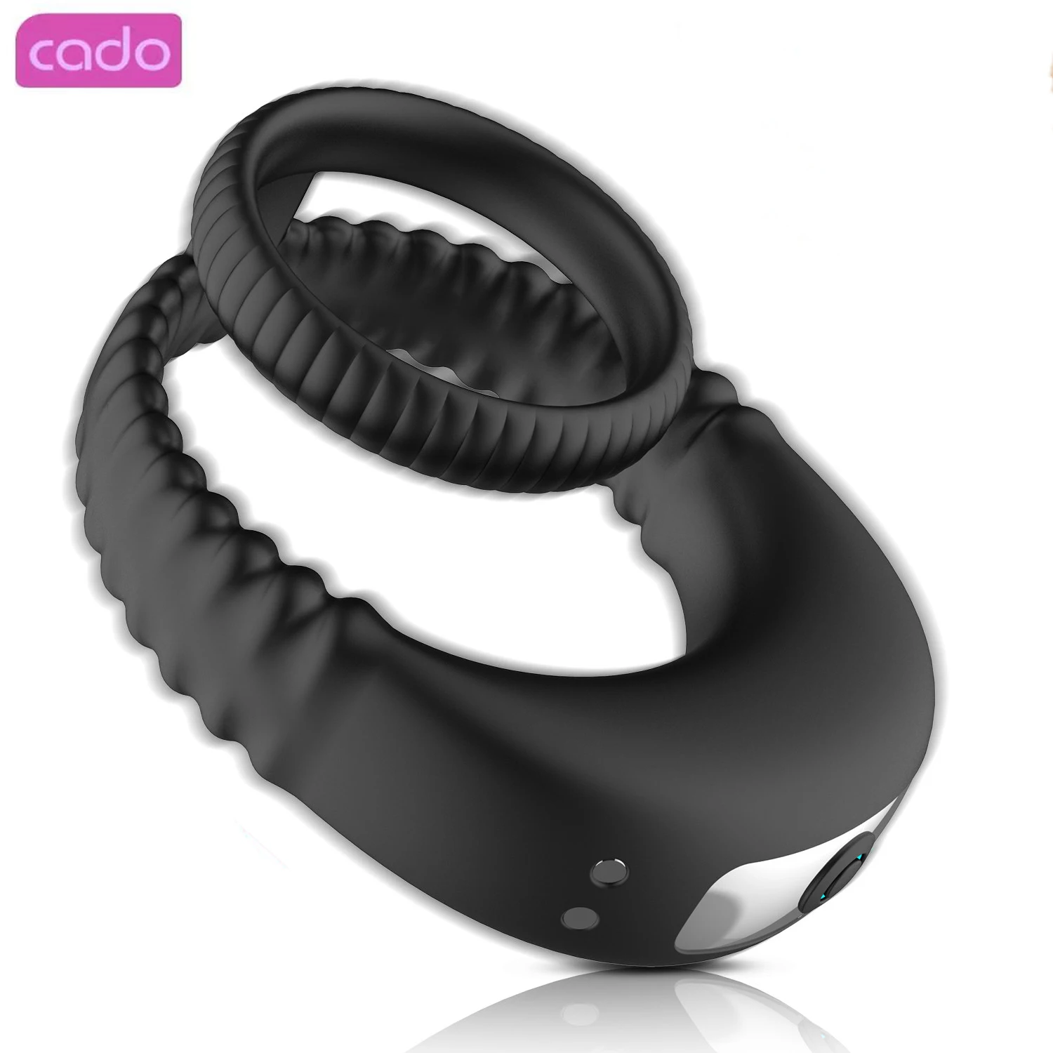Aantrekkingskracht hoofdpijn Picasso Wholesale New Soft Double Cock Ring 10 Vibrations Modes Male Dildos  Enlargement Cock Ring Vibrator Delay Ejaculation Cock Ring for men sex From  m.alibaba.com
