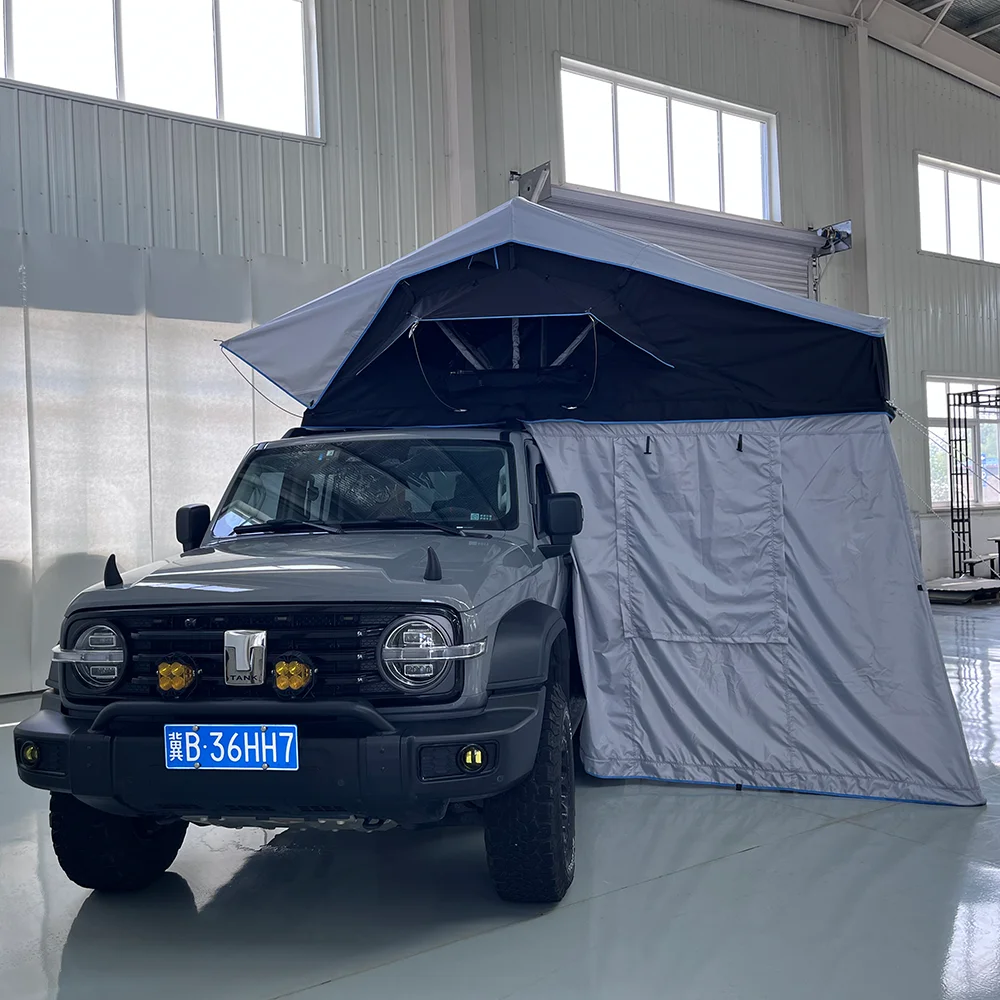 Custom Outdoor Off-road Camping Canvas Car 4x4 Suv 2 Person Roof Top ...