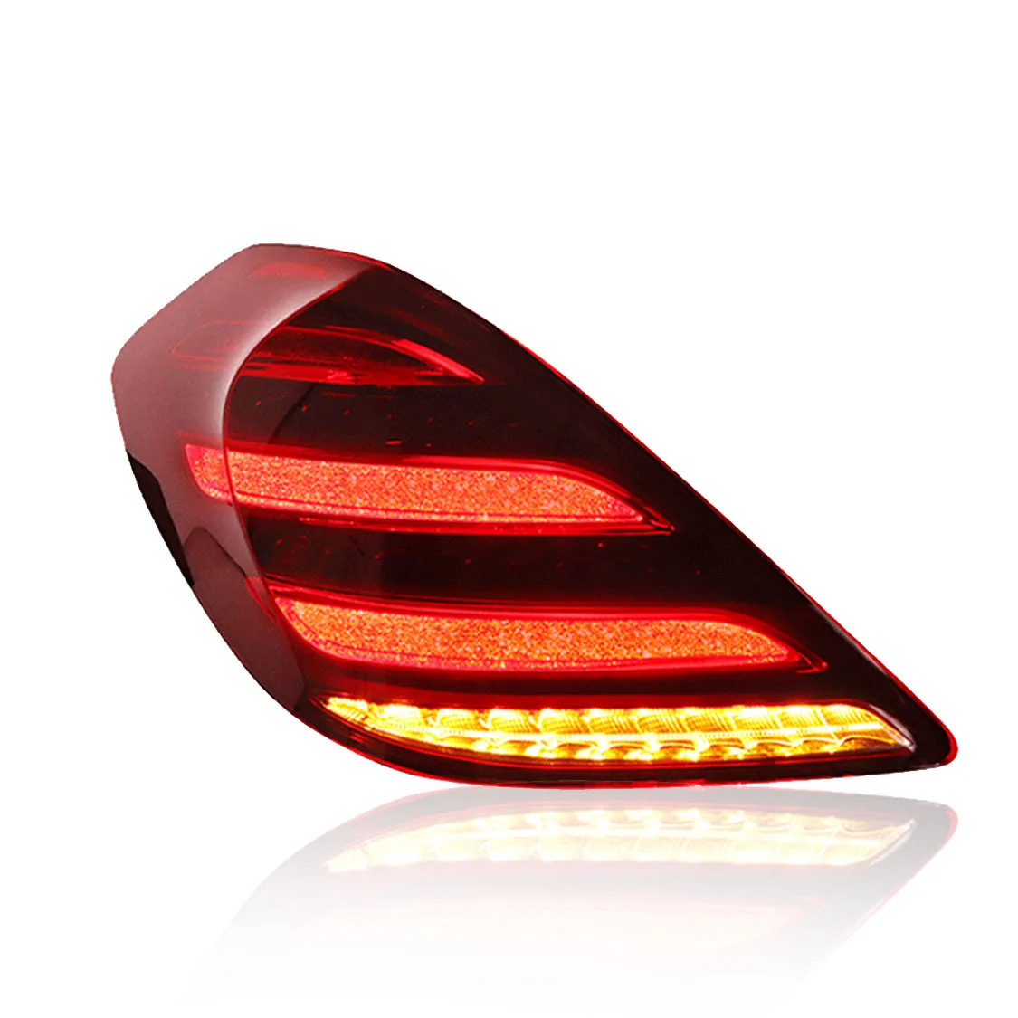 Upgrade Maybach Full LED Flow Dynamic Rear Tail Lamp Light Assembly for Mercedes Benz S Class W222 2017 High Quality 6000k Color