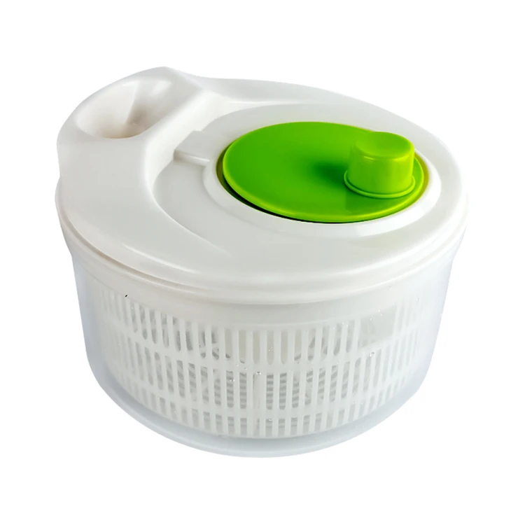 Plastic Large Salad Spinner Leaf Dryer Lettuce Vegs Drainer Dressing Herb  Water