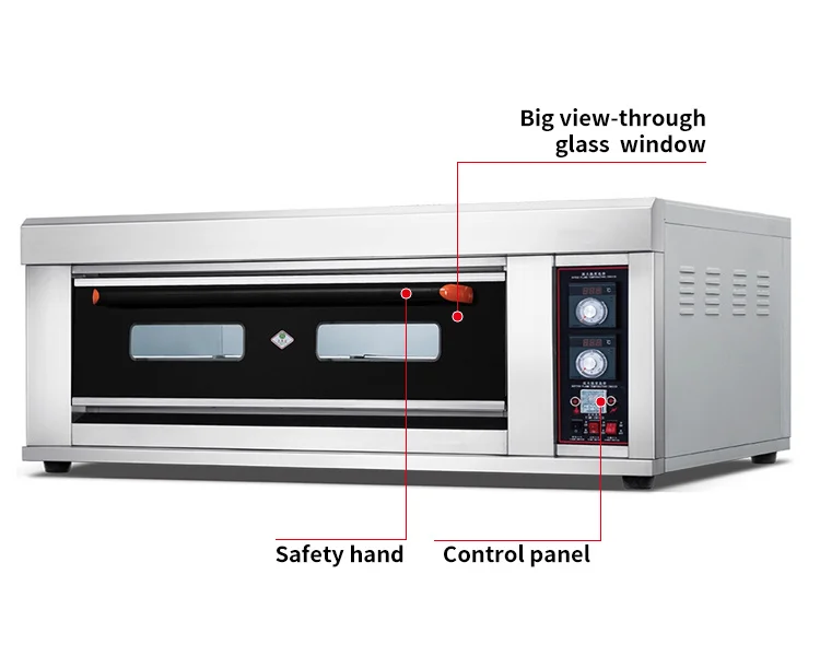 Stainless Steel Deck Oven Bread Machine Pizza Baking Machine - Buy ...