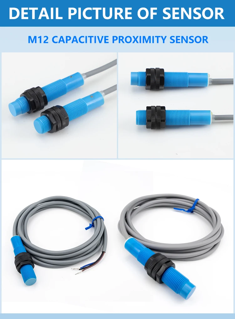 Jimou Dc Capacitive Proximity Sensors With Waterproof And Cable Series