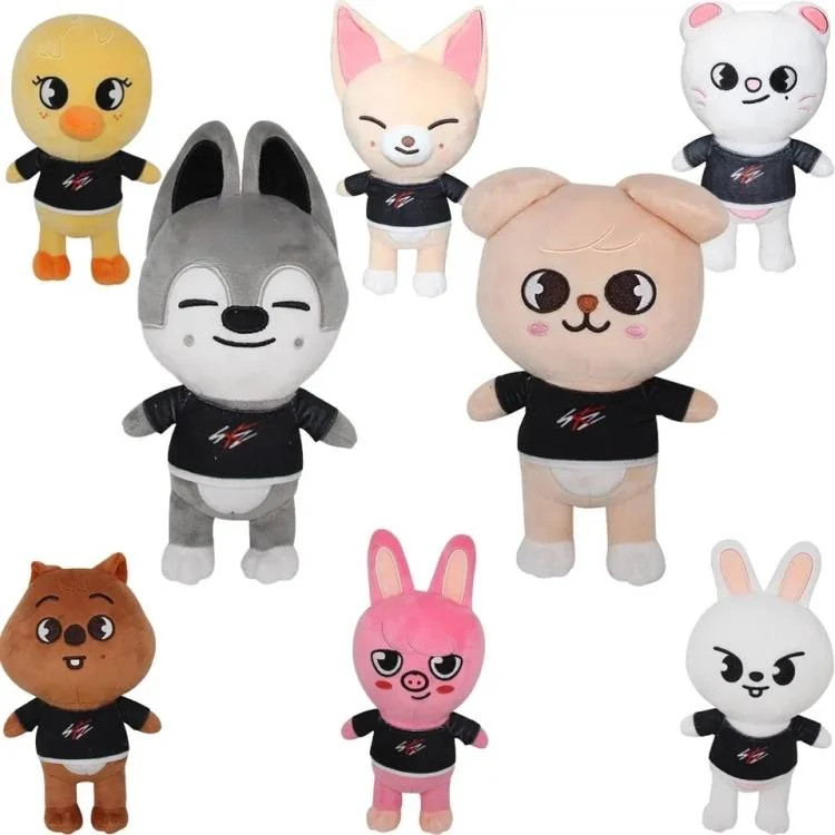 20cm Skzoo Plush Toys Stray Kids Cartoon Stuffed Animal Plushies Plush ...