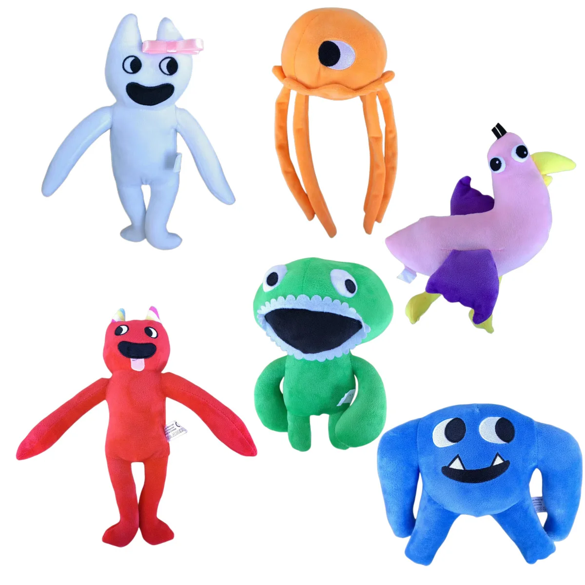 Garten of Banban Class Garden Game Doll Monster Plush Toys Black