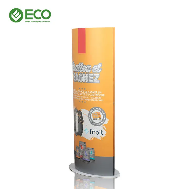 Custom Floor-Standing Cardboard Display Racks for Advertising Poster Display Board and Totem Rack