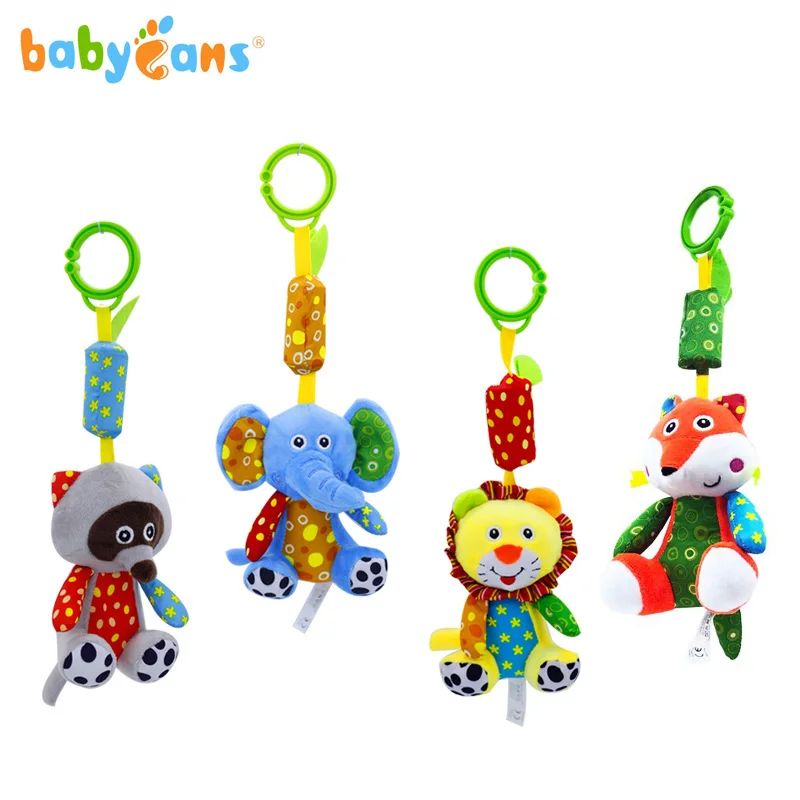 
Новинка, мягкие детские игрушки-погремушки, плюшевые игрушки-слоны 