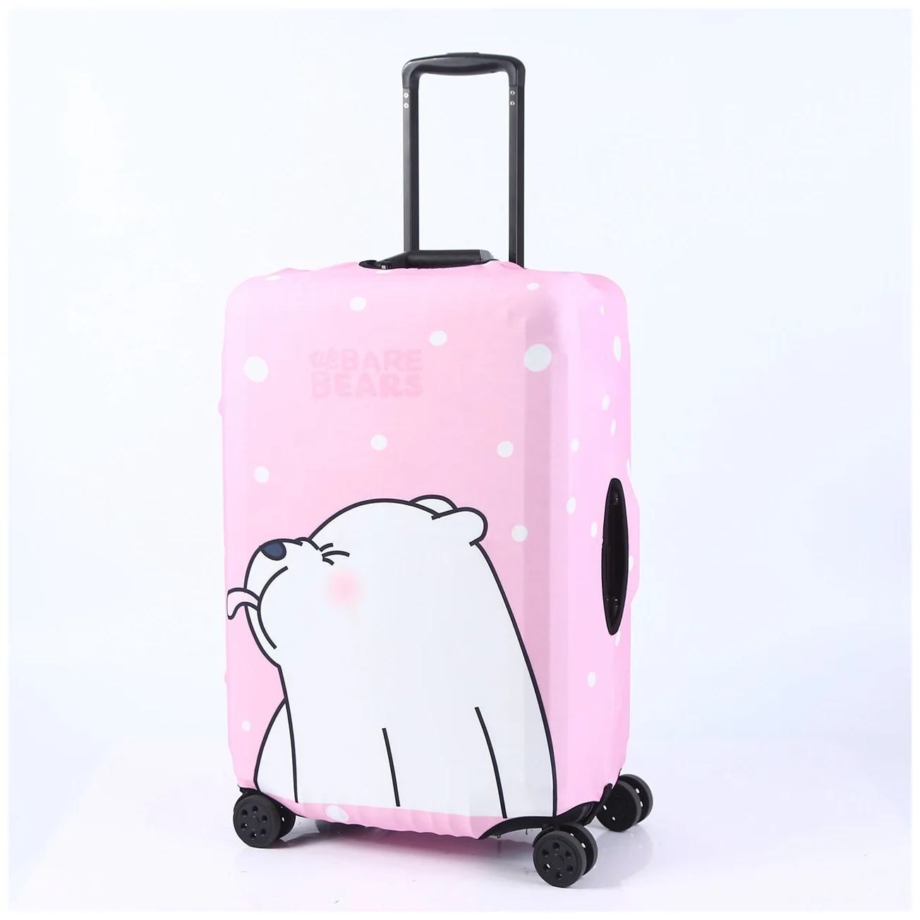 Extra Thick Protective Luggage Cover with Spandex Elasticity Durable Polyester Material Custom Printing Designs