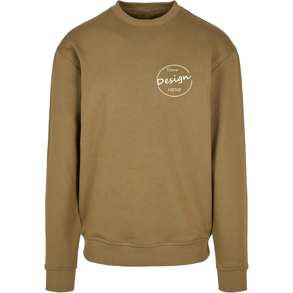 JL815A High Quality Streetwear Pullover Heavyweight Organic Cotton Hoodie Blank Oversized Embroidery Crewneck Sweatshirts Men