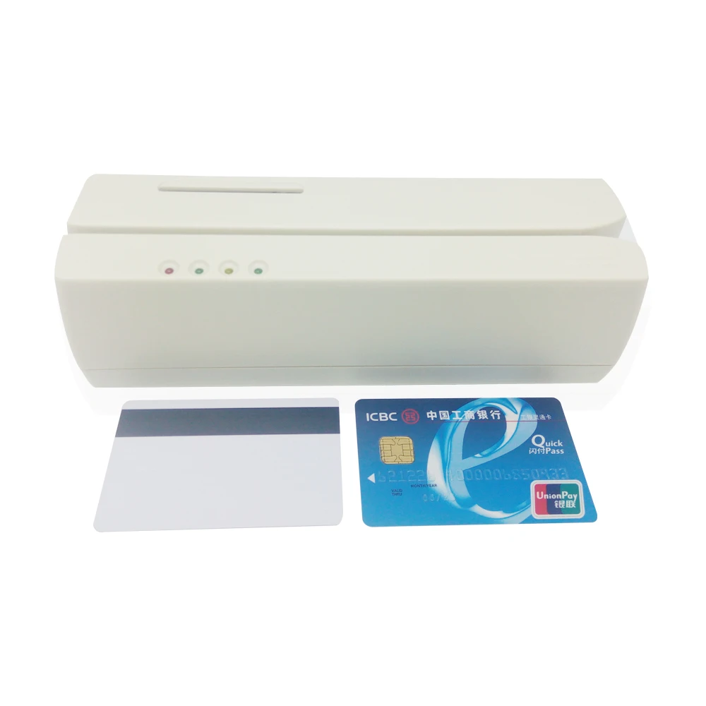 High Quality Magnetic Chip Card Reader Writer, Portable Mcr 200 Emv Reader Writer