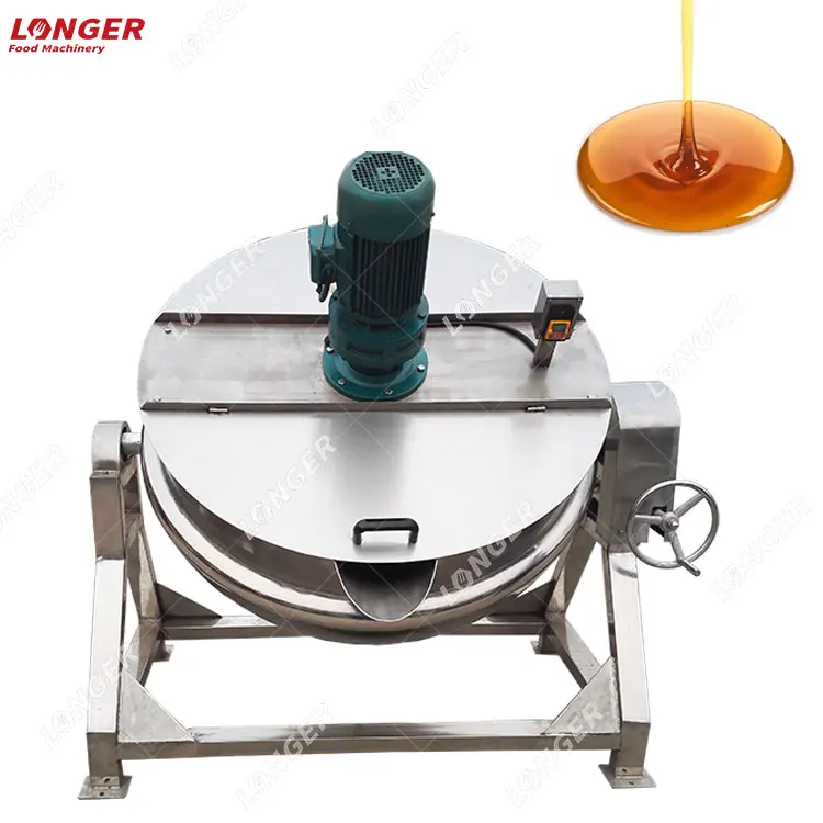 Industrial Boiling Kettle Vat Steam Cooking Pot