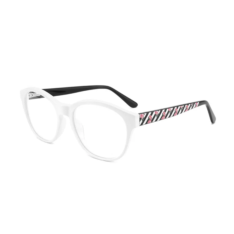 New 3d Fancy Spray Painting Eyeglass Frames Custom High Quality Fashion