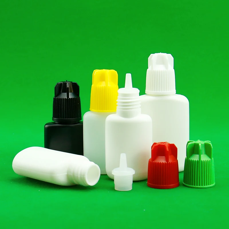 whole sale  6ml 8ml10ml12ml 18ml Nail polish glue bottle