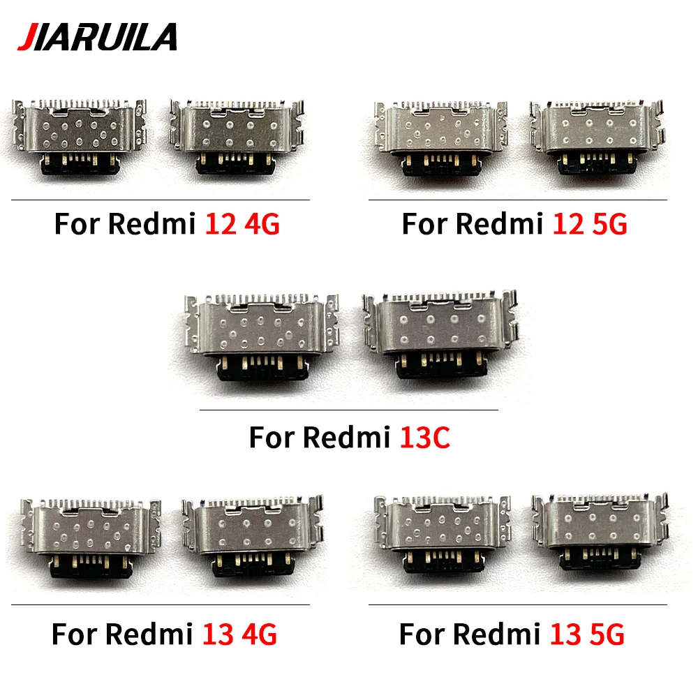 Connecteur De Charge USB-C Pour Xiaomi Redmi 12 4G - Neuf D'origine - Références 23053RN02A Etc.
