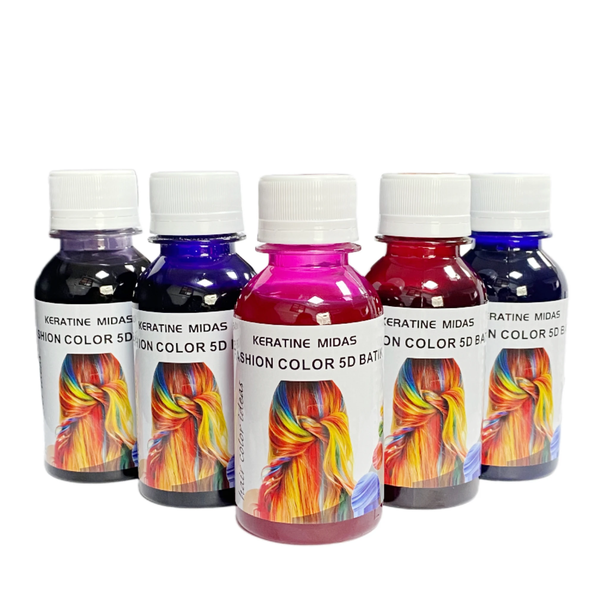 100ml Semi Permanent Mini Small Size Bottled Brands Hair Manicure Hair Dye Products Hair Color Cream