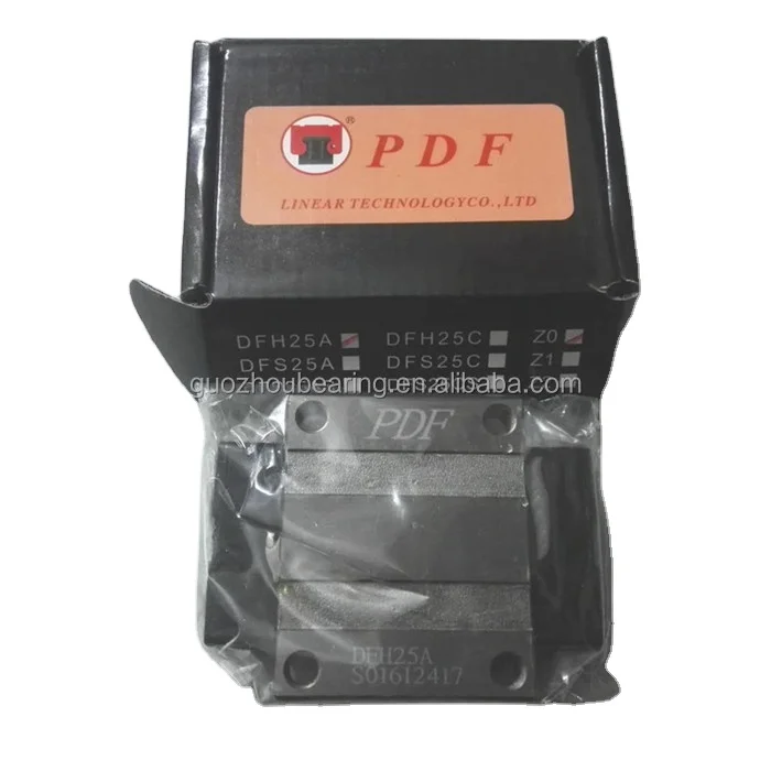 TAIWAN PDF linear guideway Linear Guide Bearing Linear Guide Block DFH35A DFH35AL linear guide rail CNC