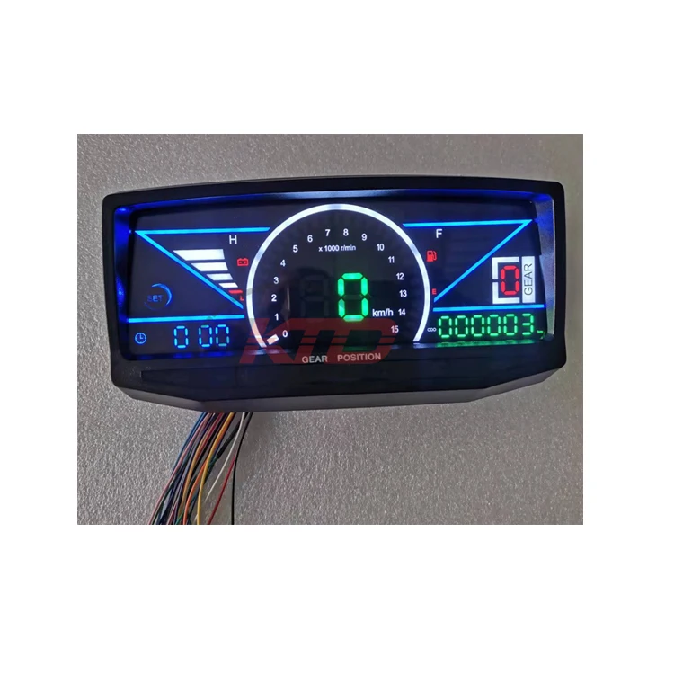 CGL125 Digital Dashboard Panel Motorcycle Speedometer Tachometer Electronic Instrument Gauge Meter Velocimetro Tacometro