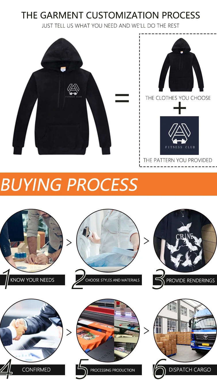 Good Quality Hoodie Custom Logo Heavyweight Hoody Oversized Sweatshirts