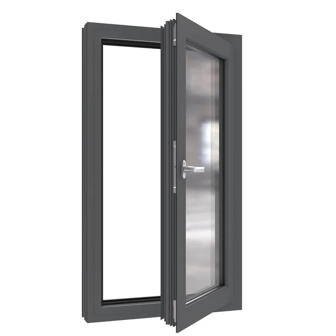 Minglei Best Triple Pane Windows Euro Style  Aluminium Tilt Turn Window