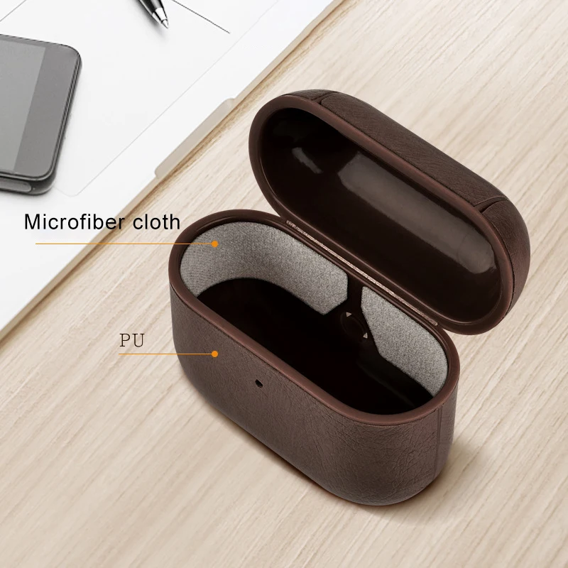 Charging Case for Airpods 1 2 3rd Pro 2 Generation Case Cover Leather Cover With Carabiner for Airpod Case 2023