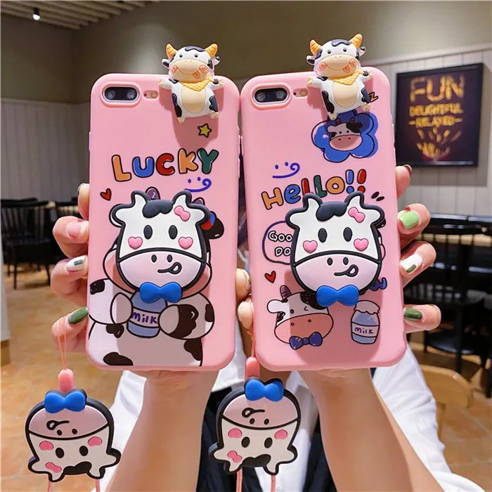 Xpression Mobile for Apple AirPods 3 (2021) Hybrid Cute 3D Fun Design Silicone Skin Cartoon Animal with Keychain Holder Rubber TPU Phone Case Cover by