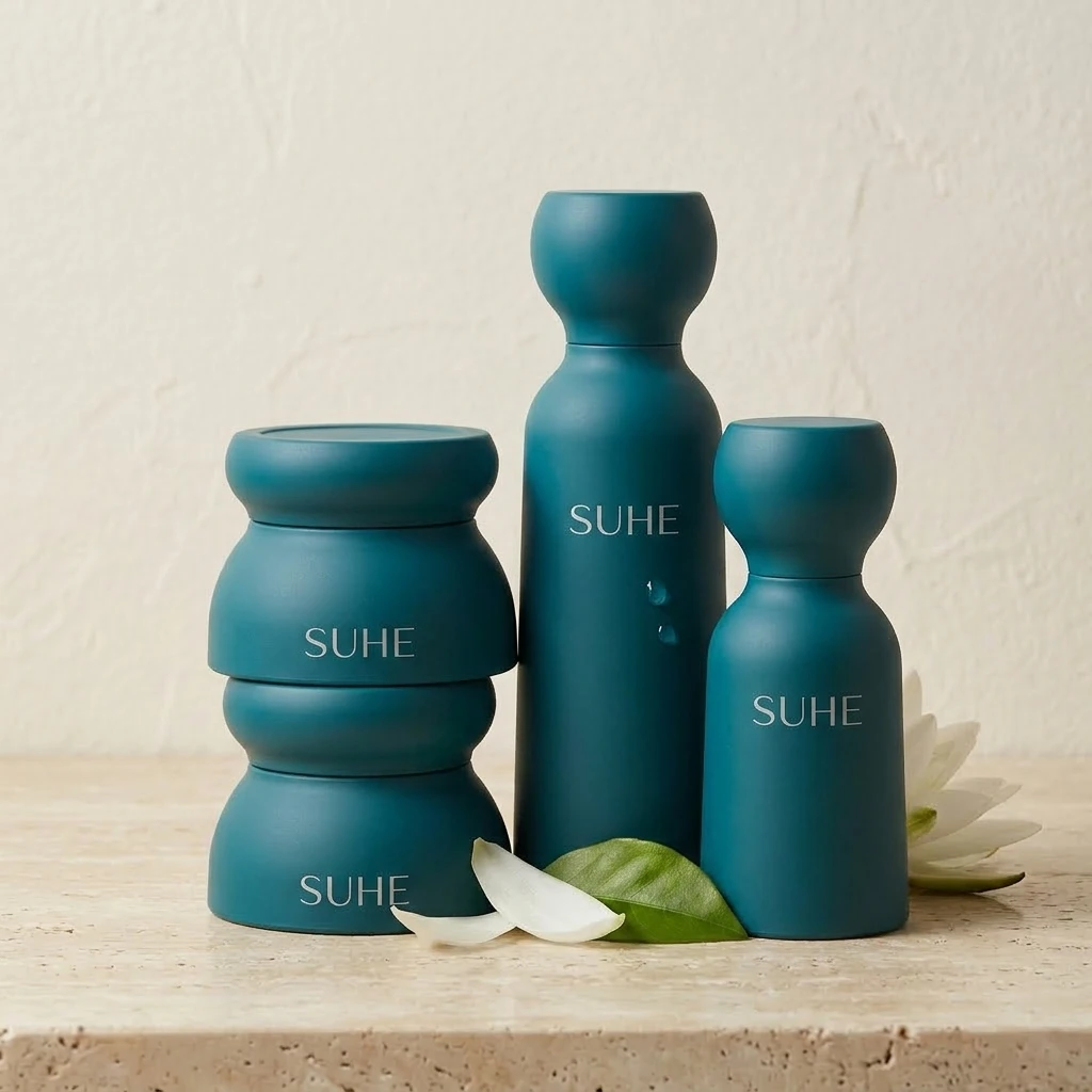 Soft Touch Natural Twist-up Container