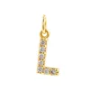 Single letter pendant L