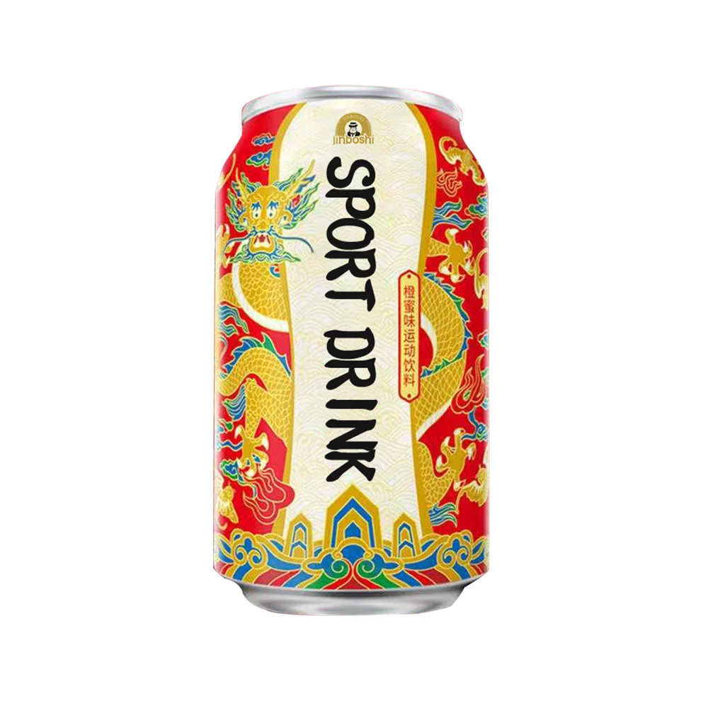 Oem Private Label 250ml 330ml 500ml Can Fruit Flavored Vitamin Soft Drinks Sport Healthy Low Sugar Energy Electrolyte Water