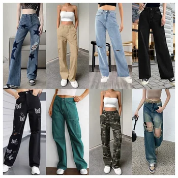 plus size jeans for fat women denim jeggings mom vintage jeans ladies jeans pants trousers