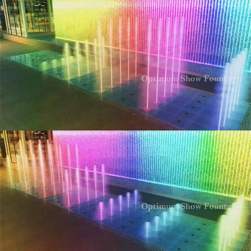 Small Outside Outdoor PLC Programmable Music Dancing Water Fountains for Sale with Simple Feature Design